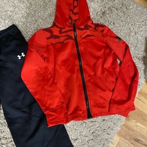 Boys Under Armour Light Fleece, Yourh Large